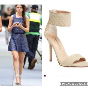 Kendall x Kylie madden girl grey heels Dejah